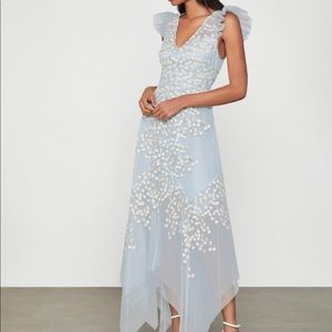 BCBG MaxAzria Blue Cherry Blossom Dress, NWT sz 6